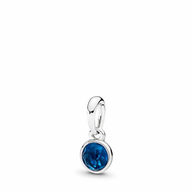 Pandora December Droplet Pendant NZ, Sterling Silver (491250-LRK)